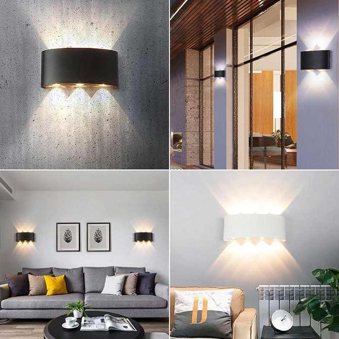 Lightx- Lampu Dinding Teras  Lampu Pagar Outdoor  Lampu Hias Dinding Minimalis