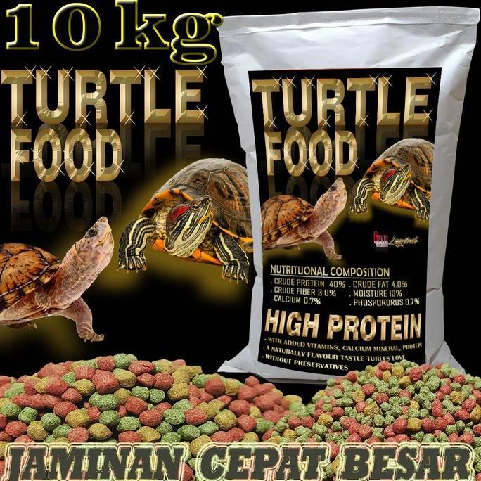 TERMURAH - 10KG PAKAN KURA AIR BRAZIL CST AMBON PELET KARUNGAN TURTLE