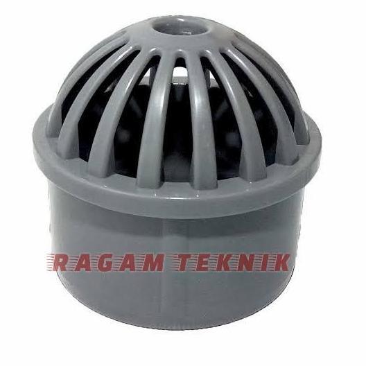 Flow- Roof Drain 3" Pvc Saringan Talang Pipa Atap Plastik