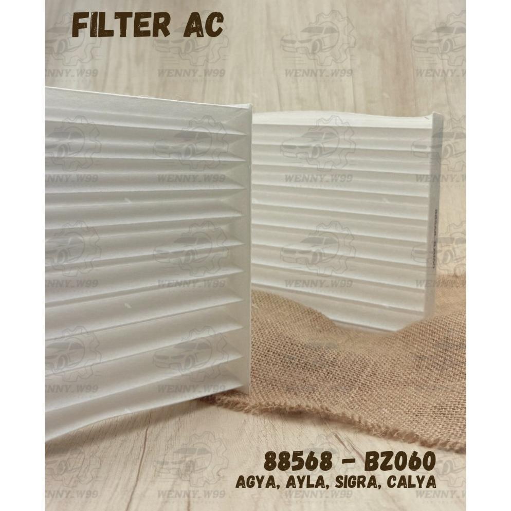 terbaru filter ac agya, ayla, calya, sigra, grandmax, luxio, apv, ertiga - ac bz060 / 88568-bz060