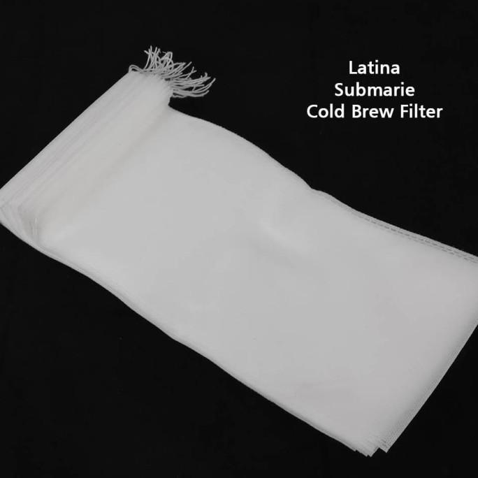 LATINA SUBMARINE COLD& HOT BREW COFFEE FILTER 25CUPS X20 FILTER