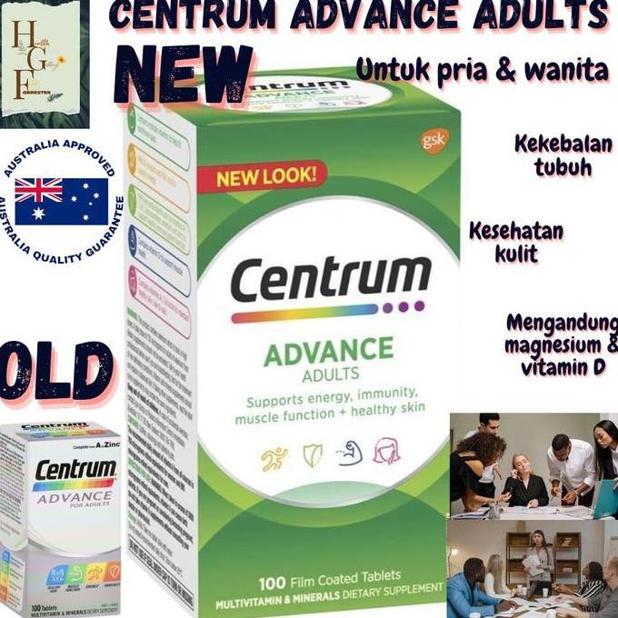 Happyfit- Centrum Advance For Adult Centrum Advance 100 Tablets
