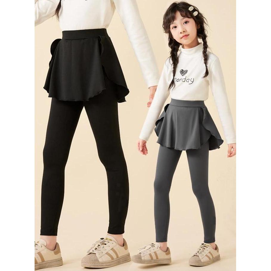 Mantapbetul- Celana Legging Rok Type 2 / Celana Legging Rok Olahraga Gym Anak Perempuan  / Celana Ol