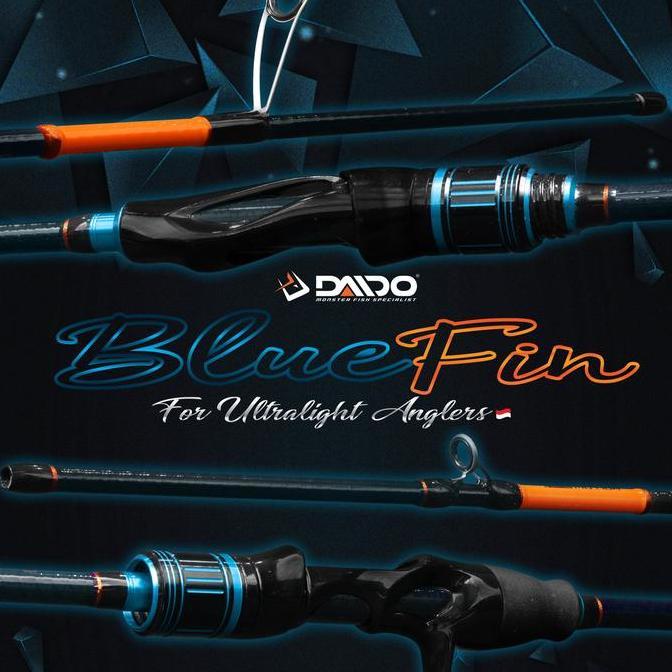 Lansungkirim- Daido - Joran Blue Fin Carbon Hollow Casting Ul 210 - Joran Pancing