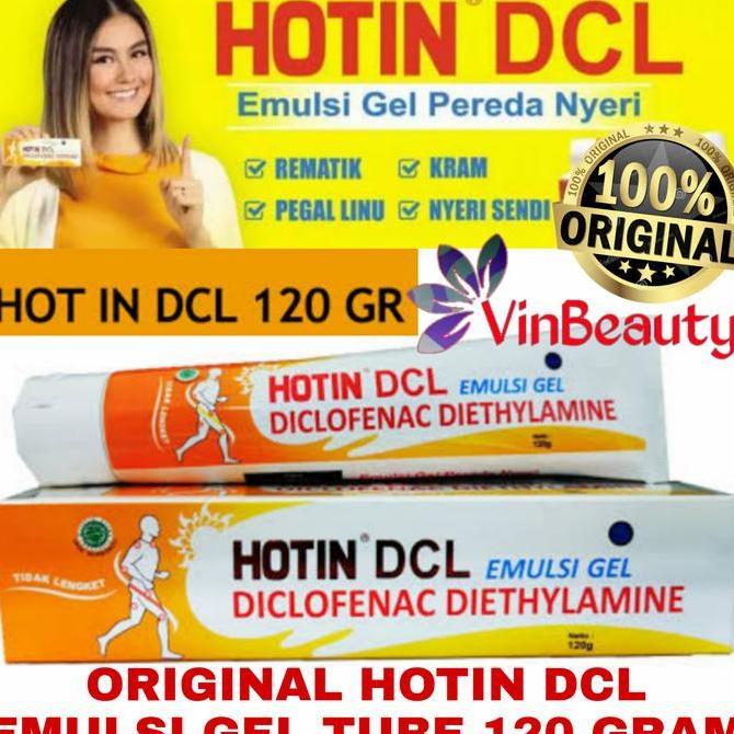 Point- Hotin Dcl Emulsi Gel Tube 120 Gram / Hot In Dcl 120 G Cream