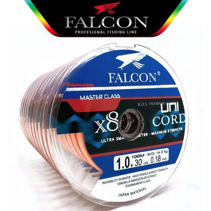 Lansungkirim- Senar Pe X8 Falcon Uni Cord 100M Connecting