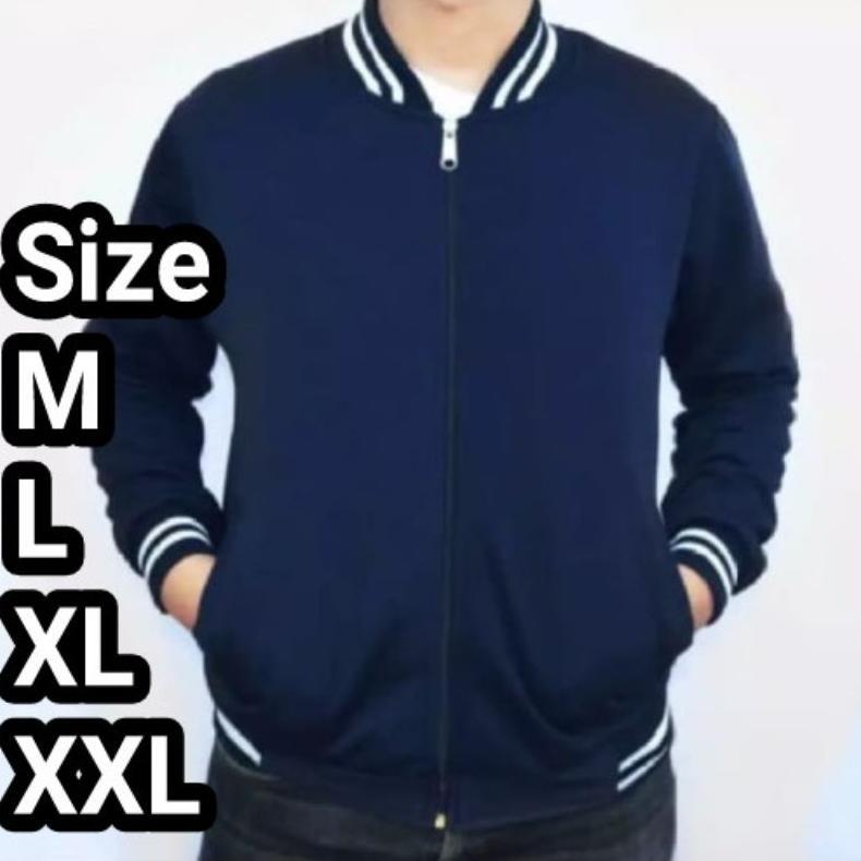 Favorit Jaket Switer Baseball Pria Wanita Size M.L.Xl.Xxl.Xxxl