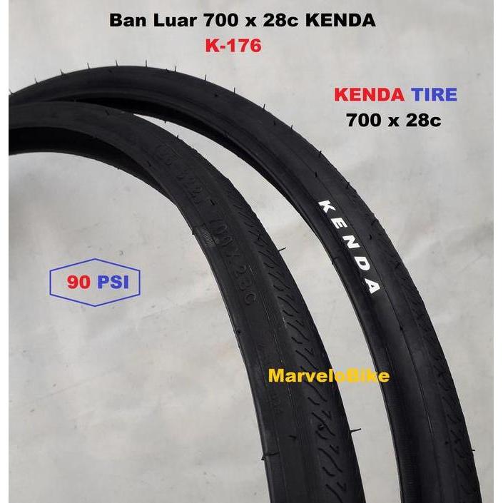 Ban Luar Sepeda Fixie RoadBike MTB 29 700 x 28c Kenda