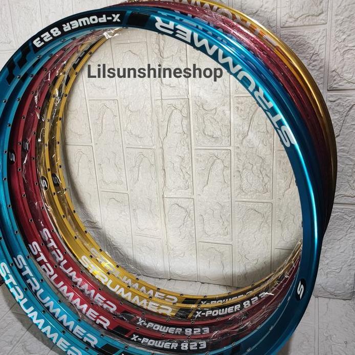 Rims Velg 26 STRUMMER X-POWER 823 Alloy Anodized 32H Tapak Lebar 33mm Rim Double Wall Tinggi 21.5mm 