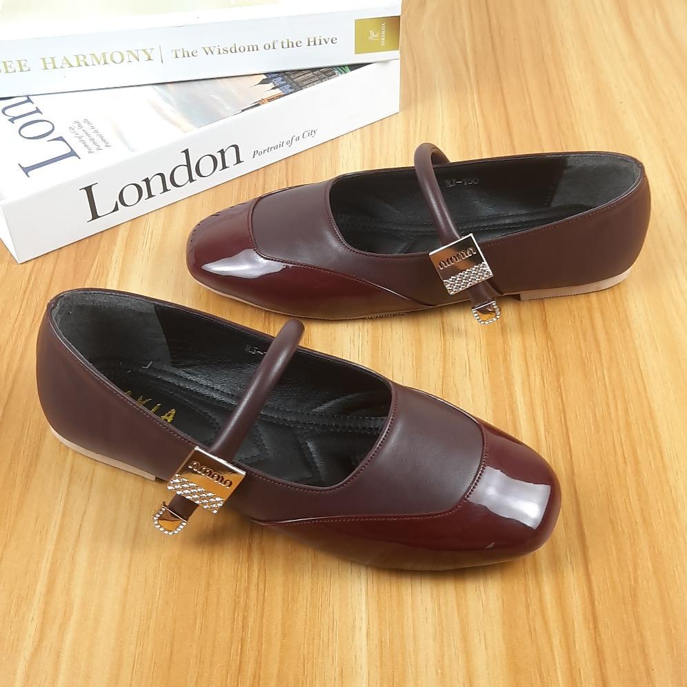 terbaru lavia helena sepatu ballet wanita kekinian flat shoes