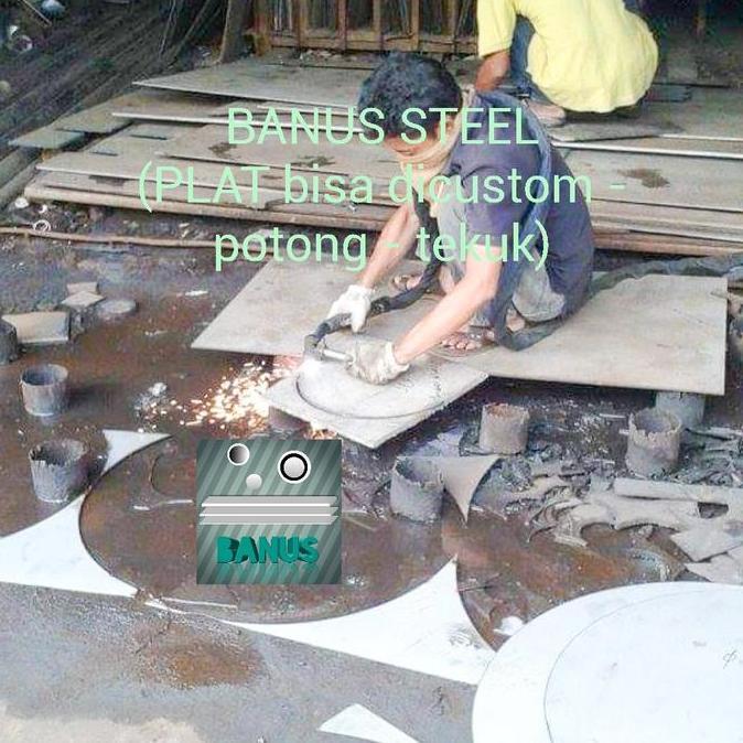 Plat stainless 304 8 mm / plat stainless sus 304 tebal 8 mm ss 304