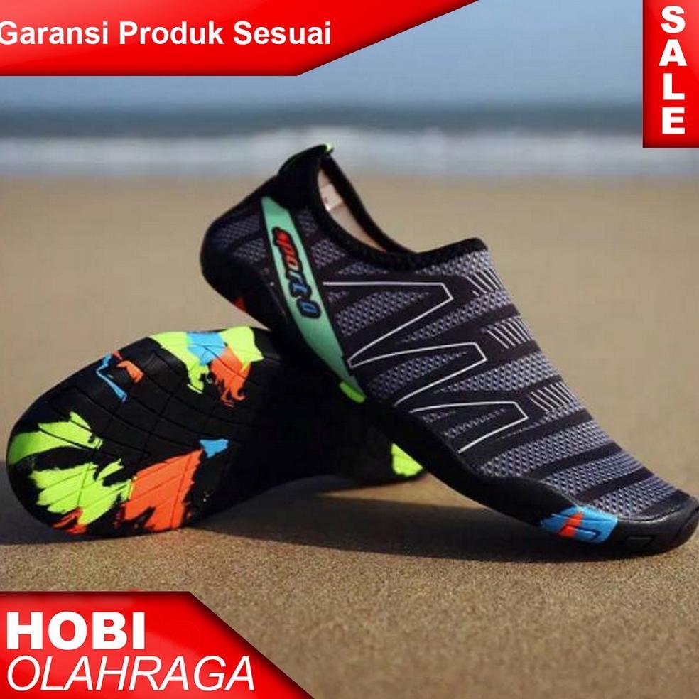 Sepatu Pantai Karang Tebal Anti Karang Ukuran 38/39/40/41 / Sepatu Pantai Dengan Sol Tebal Berkualit