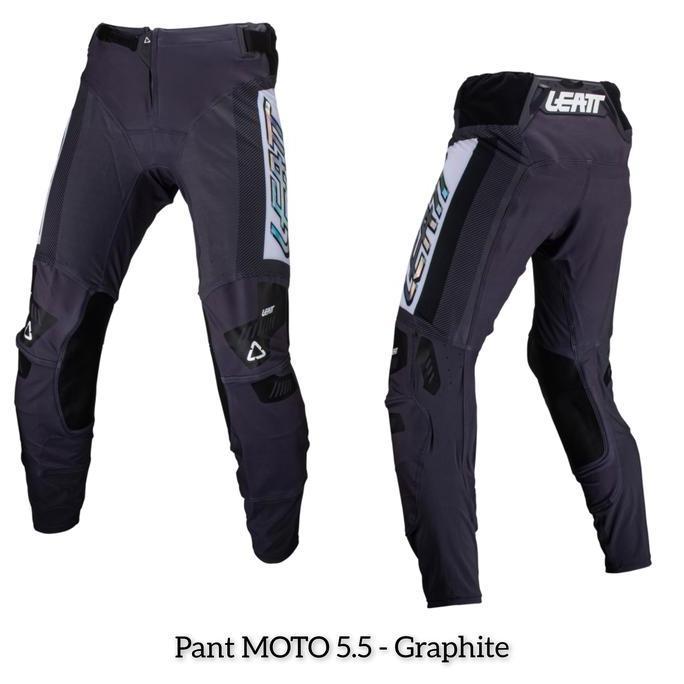 PANT / CELANA MOTO ENDURO MX LEATT 5.5 - GRAPHITE
