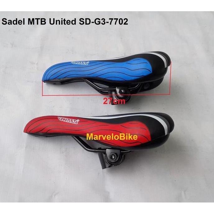 Sadel Jok Sepeda MTB BMX Seli Fixie Balap RoadBike United SD-7702