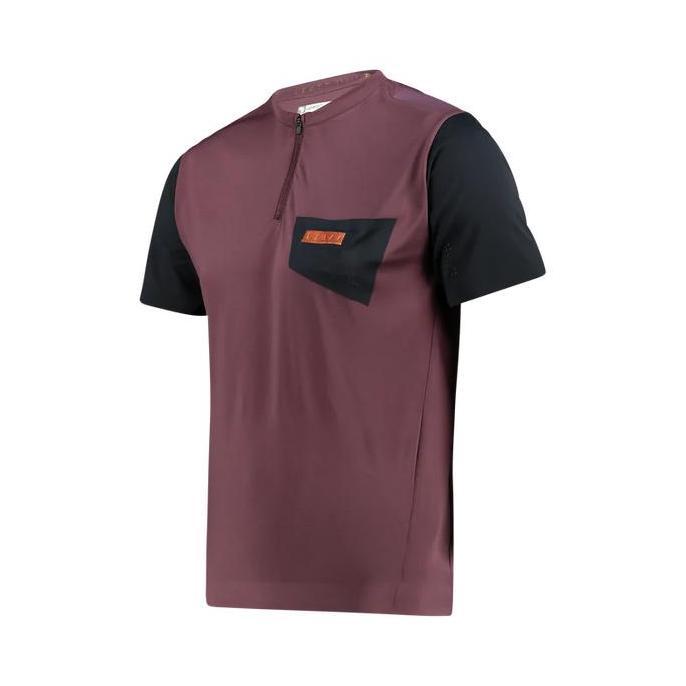 Jersey sepeda Leatt MTB 3.0 Trail 2022 - Malbec