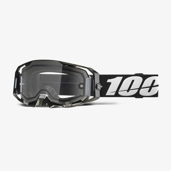 Goggle 100% Armatic Enduro Black Dual Pane Clear / Kacamata Motocross Enduro Original