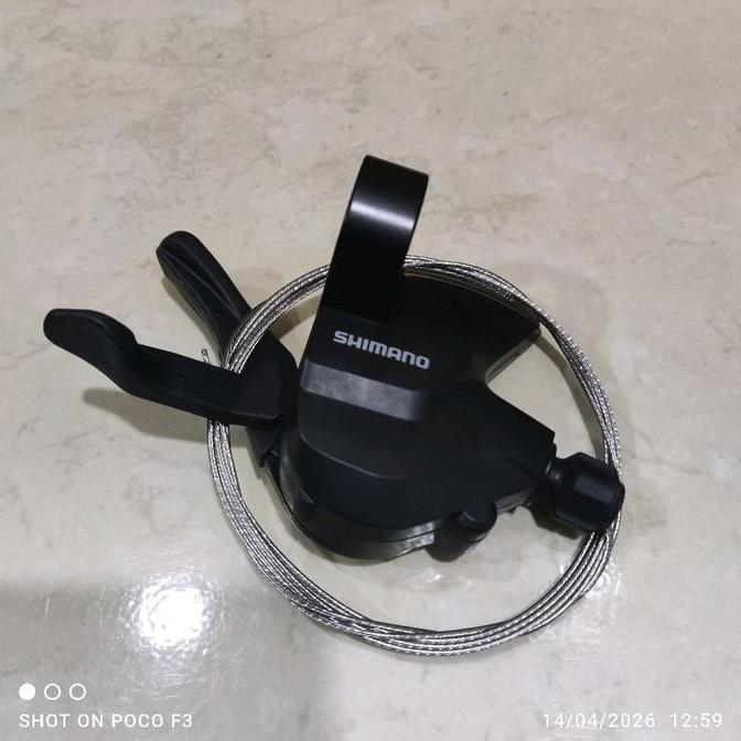 SHIMANO ESSA GS-U2000 1x8-Speed MT200 2-Piston Disc Brake Groupset Sepeda MTB Flat Bar