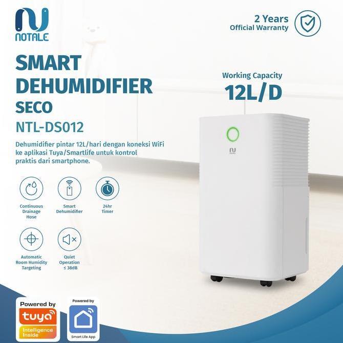 Notale Seco Dehumidifier Penyerap Lembab Ruangan Dehumidifier Ruangan Serap Lembab Ruangan