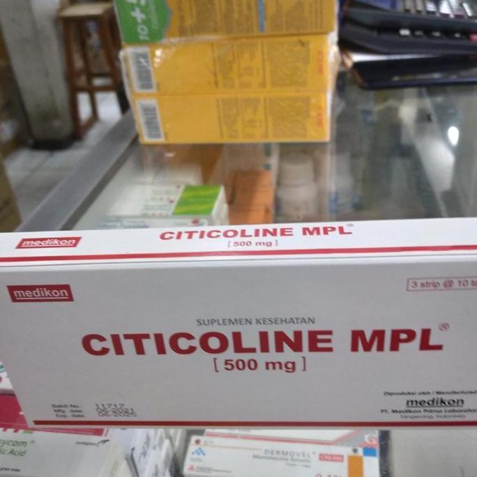 citicoline mpl 500 mg medikon