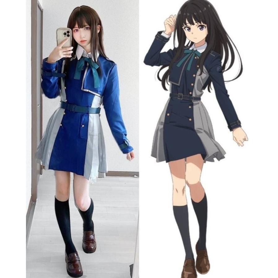 (PDS)  INOUE TAKINA LYCORIS COSPLAY RECOIL ANIME KOSTUM Top