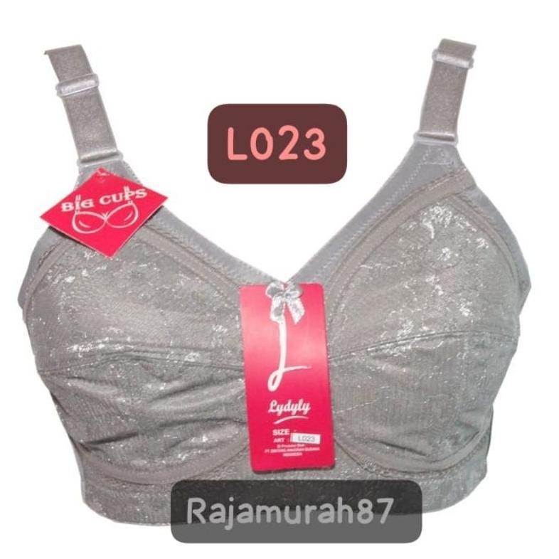 Bh Lydyly L023 Big Cup  Bra Cup Besar Tanpa Busa Tanpa Kawat Kait 3  Bra Lydyly 023