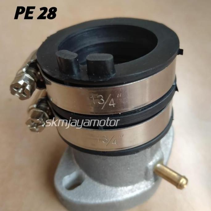 INTAKE MANIFOLD MANIPUL KLX DTRACKER KARBU PE28 PE26 MANIPOL KLX PE28 BERGARANSI