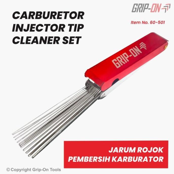 JARUM ROJOK SPUYER SPUZER KARBURATOR ORIGINAL GRIP ON TERBARU