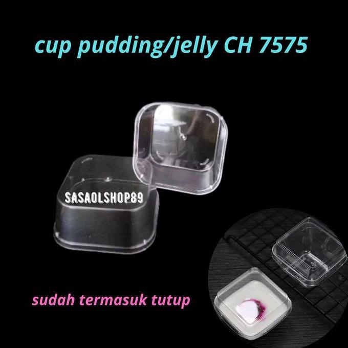 Lacha- Cup Puding Ch 7575 (10Pcs) Kotak Jelly Dessert