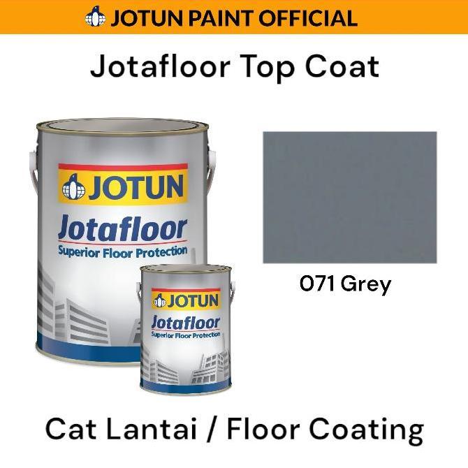 Jotun Jotafloor Top Coat 071 GREY 5 Liter Cat Lantai / Floor Coating