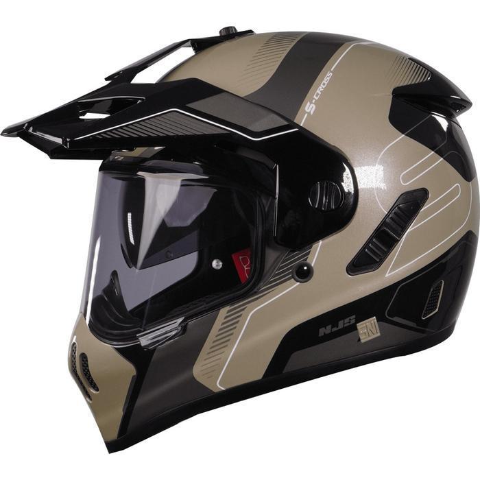 Njs S-Cross Avante Venturo - Helm Njs Semi Cross Helm Adventure Scross Original Dan Terpercaya
