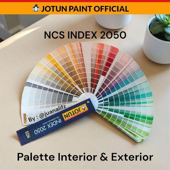 Jotun Fandeck NCS Index 2050 Interior dan Exterior  / Colour Fan / Palette / Colour Chart / Katalog 