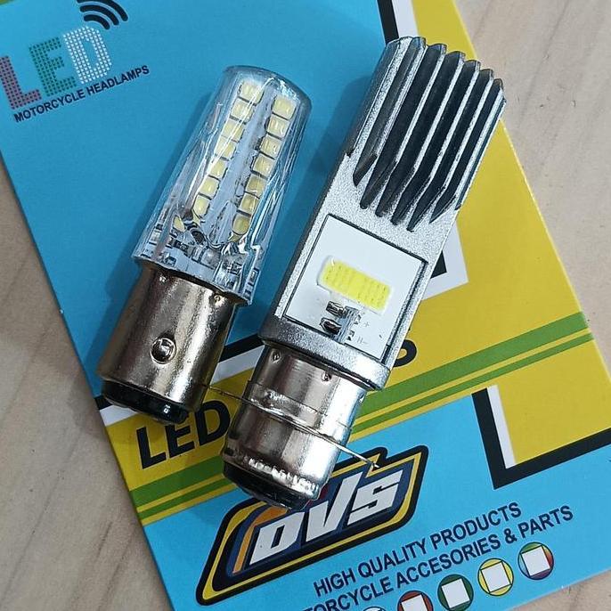 PAKET... BOHLAM LED LAMPU BOHLAM DEPAN LED PUTIH MOTOR BEAT MIO BOHLAM LED SUPRA GRAND JUPITER BEAT 