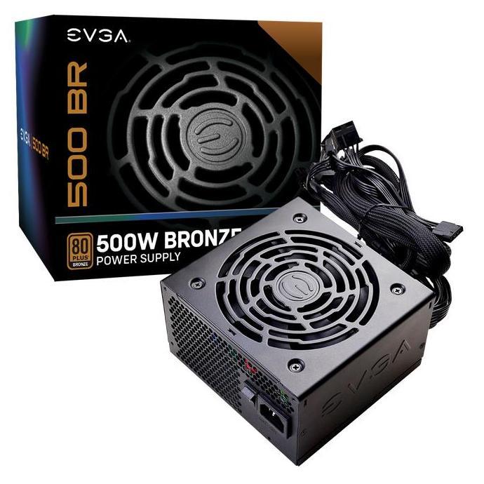 TERBARU - Psu Evga 500 BR 80+ Bronze 500w - Internal Power Supply Evga 500 Watt