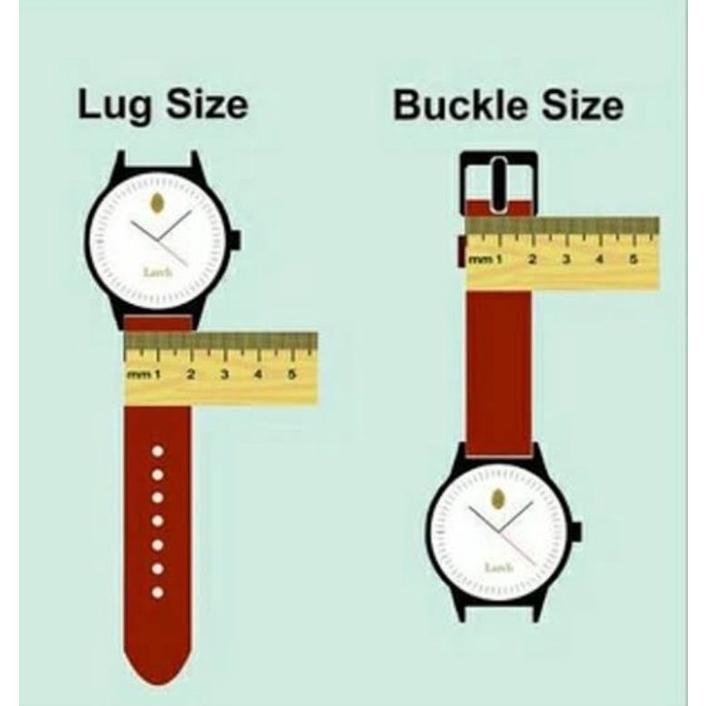 Garansi Ringloop Kulit Asli, Strap Jam , Strap Kulit, Ringloop 18Mm,20Mm,22Mm,24Mm