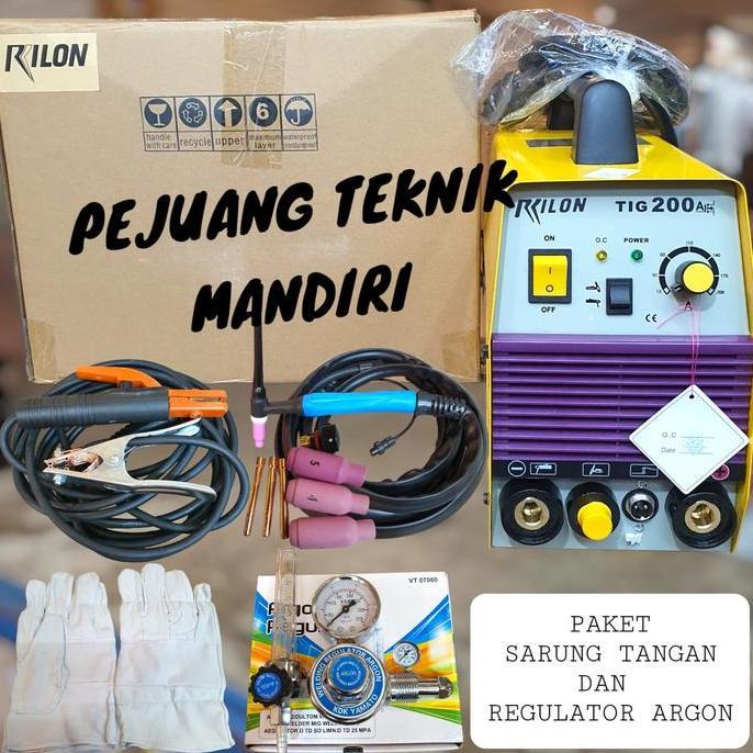 Sale Mesin Las Argon Rilon Tig 200 A / Trafo Las Argon Rilon Tig 200A