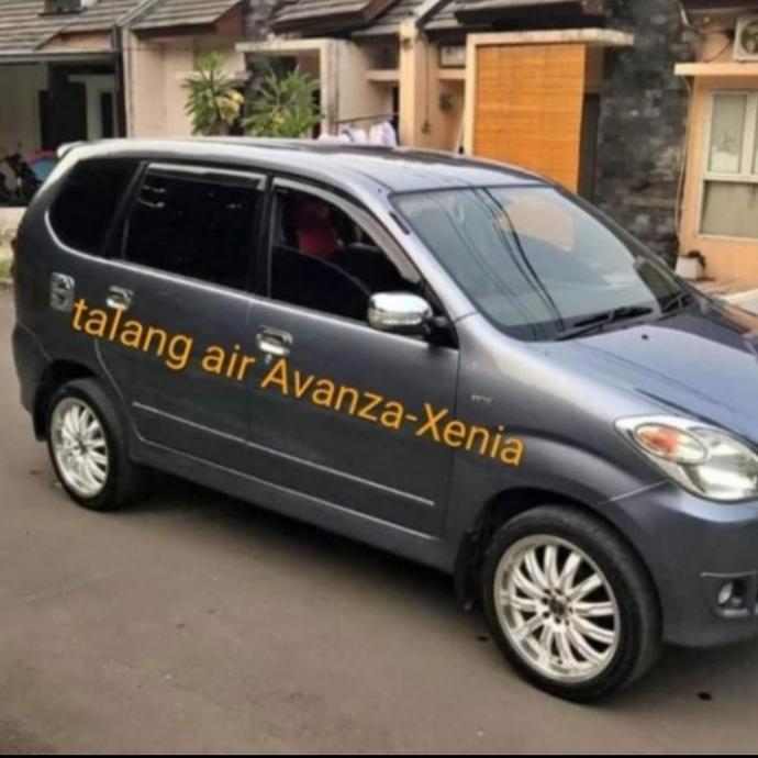 harrysuu - Side Visor Talang Air Mobil Avanza 2005-2011 Model Slim Paket 4 Pcs Lem Double Tip 3M Sok