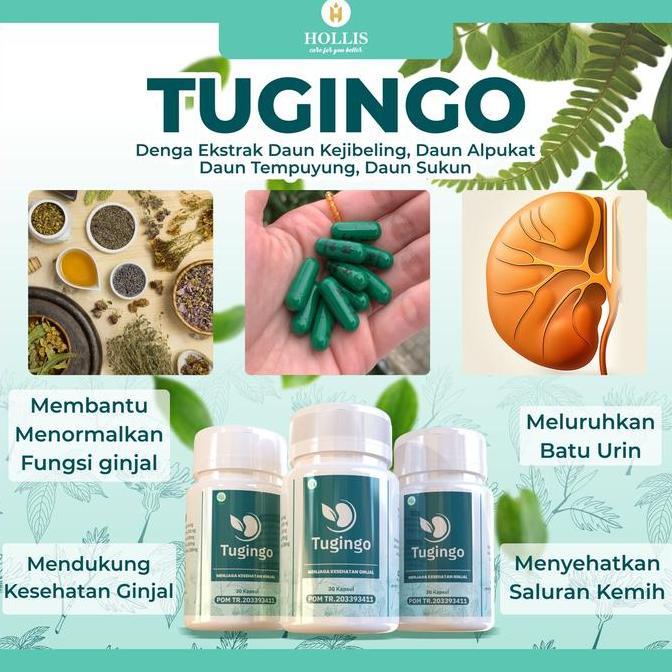 Tugingo Kapsul Herbal Organik ISK dll