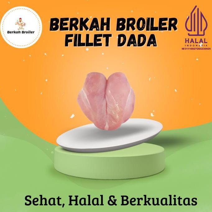 Fillet Dada Ayam Frozen / Boneless Dada Ayam Frozen 1Kg