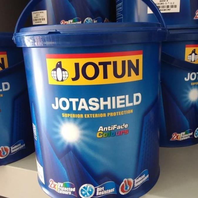CAT TEMBOK EXTERIOR JOTUN JOTASHIELD ANTIFADE WARNA PUTIH CHI 20 Liter