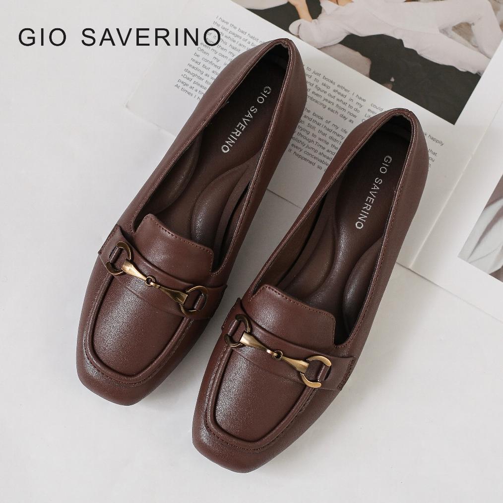 ORIGINAL Gio Saverino Sepatu Loafers Flat Shoes Wanita Gladys 2026