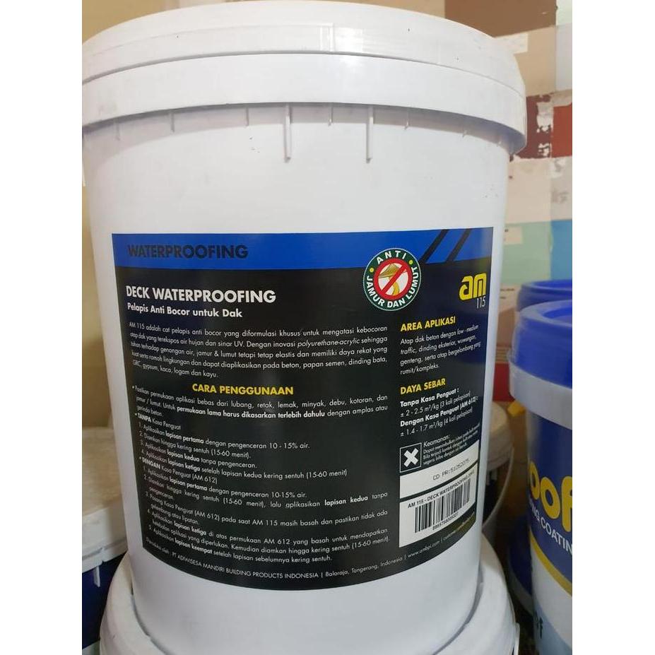 AM 115 DECK WATERPROOFING POLYURETHANE 20KG ANTI BOCOR UNTUK DAK BETON
