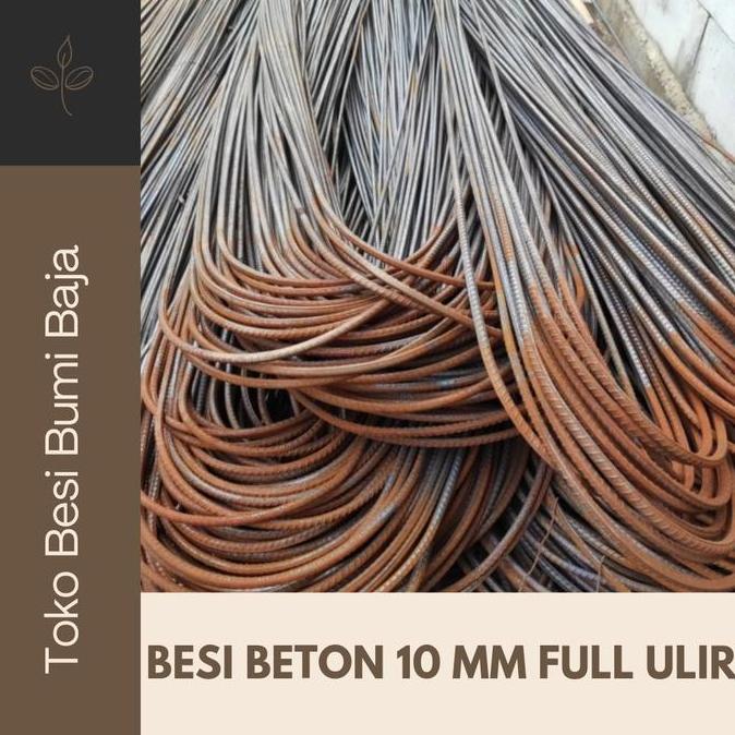 Edificio- Besi Beton 10Mm Ulir Full / Besi Beton Ulir 10 Mm Full