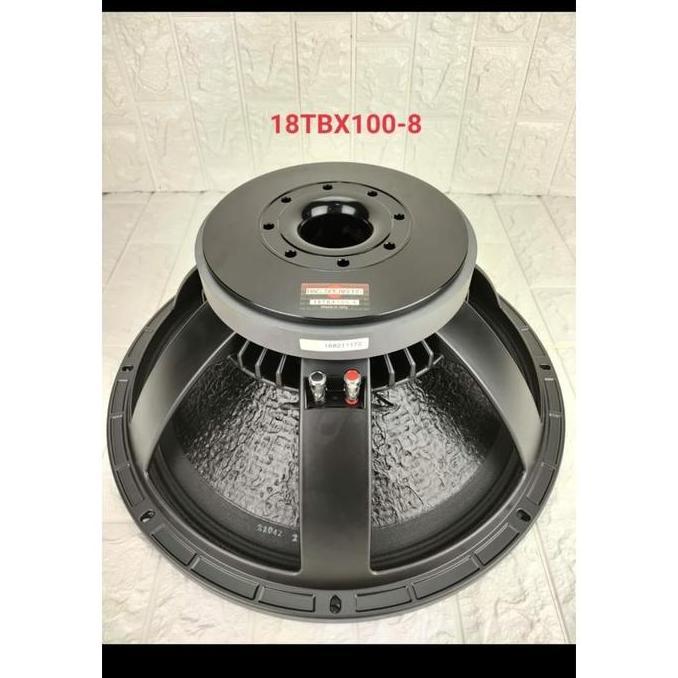 SPEAKER KOMPONEN B&C 18TBX100 8 18 INCH B&C 18TBX100 COMPONENT LOW