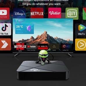 HOT PRODUCT Stb Android Box TV Ram 2GB 16GB Q3 Android 9 - Miniq3 TV Box