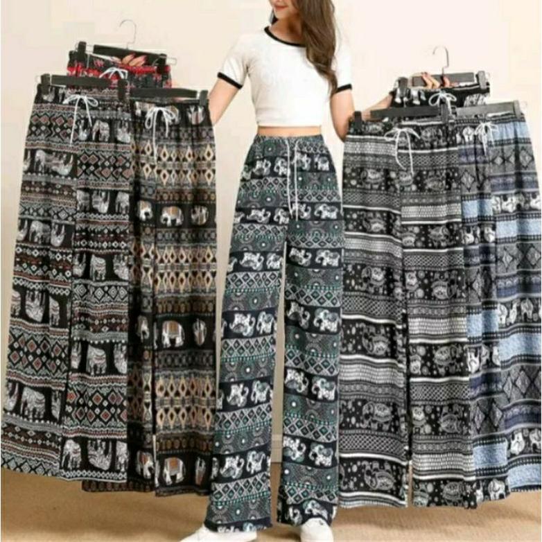 Awet Promo Kulot Gajah Allsize L-Xl/Kulot Gajah Thailand Celana Gajah Thailand Mihu Mihu