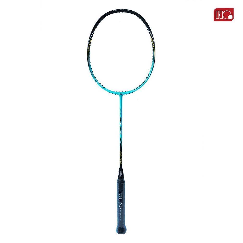 PROMO TERBARU Hi-Qua Raket Badminton Bulutangkis Super Sonic Senar Terpasang Full Set Siap Pakai