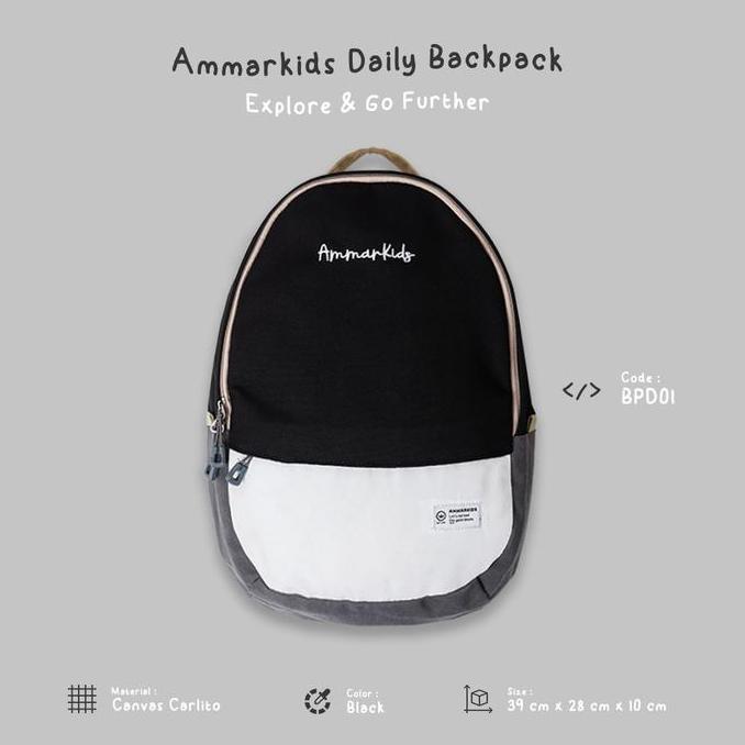 Twostrap Tas Ransel Sekolah Backpack Anak Sd Smp Bahan Tebal Neosack Oxsigen Export Ammarkids Daily