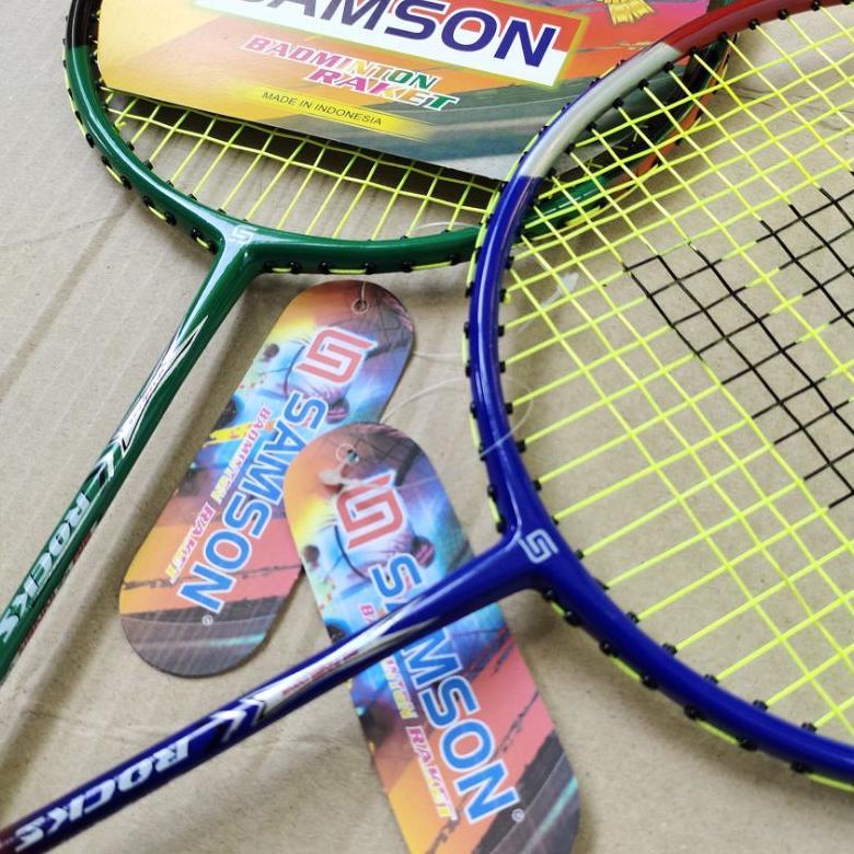 Cuci Gudang Raket Badminton Senyawa Original Samson Raket Bulutangkis Pbsi