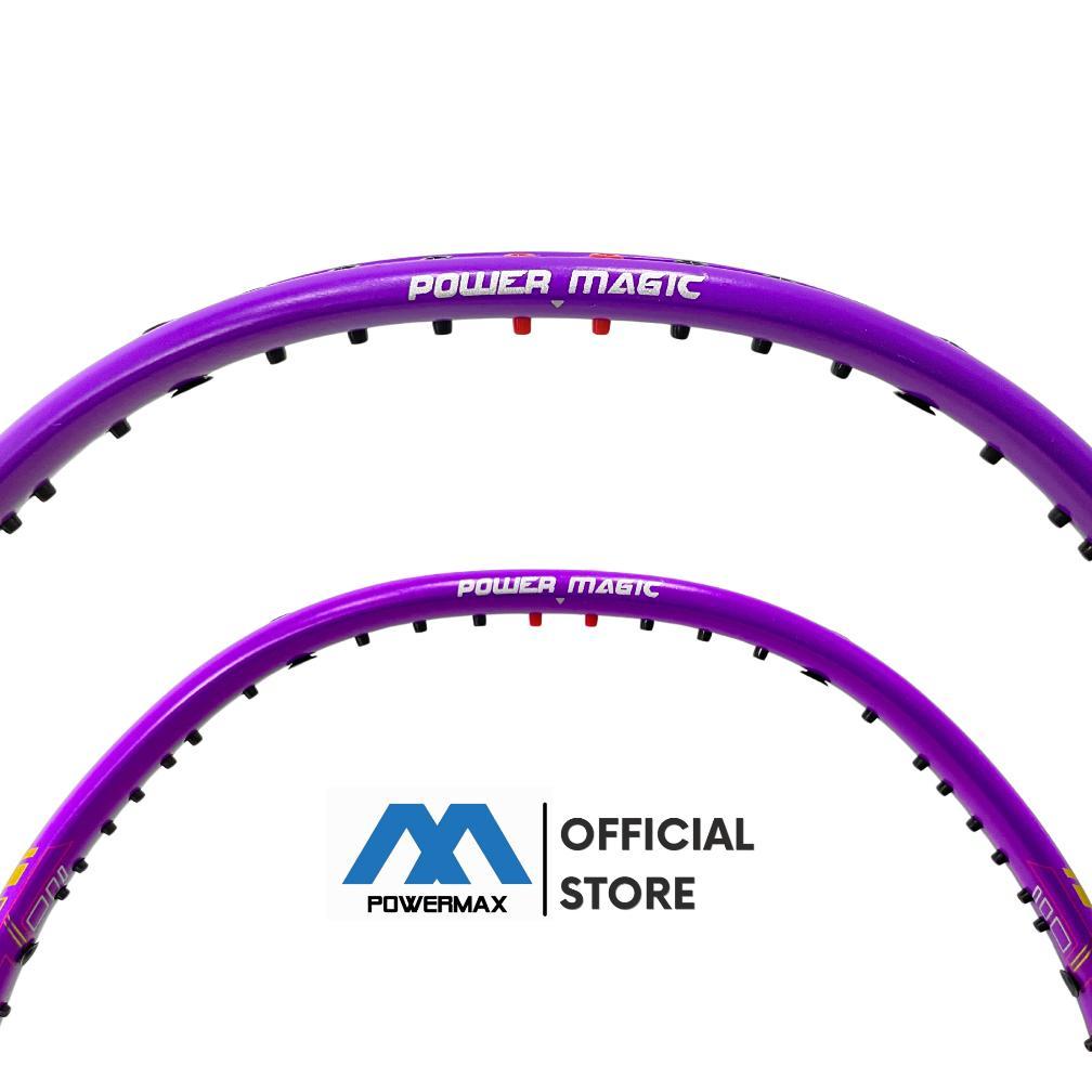 BestPromo Powermax Raket Badminton Power Magic 1000 4U 35 Lbs Frame Bulutangkis Ringan All Around Bu