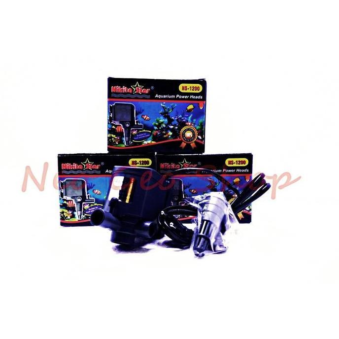 Fisch- Star Ns 1200 Ns1200 Ns-1200 Mesin Pompa Akuarium Aquarium Nikita